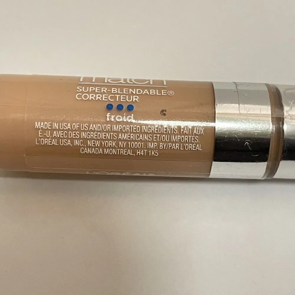 L'Oreal Paris True Match Super-Blendable Concealer (0.17Oz/5.2mL) NEW; C1-2-3